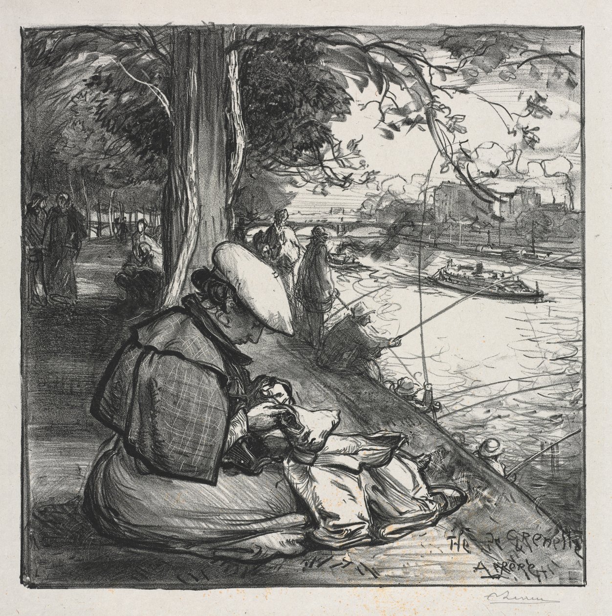 Grenelle-sziget alkotó: Auguste Louis Lepère