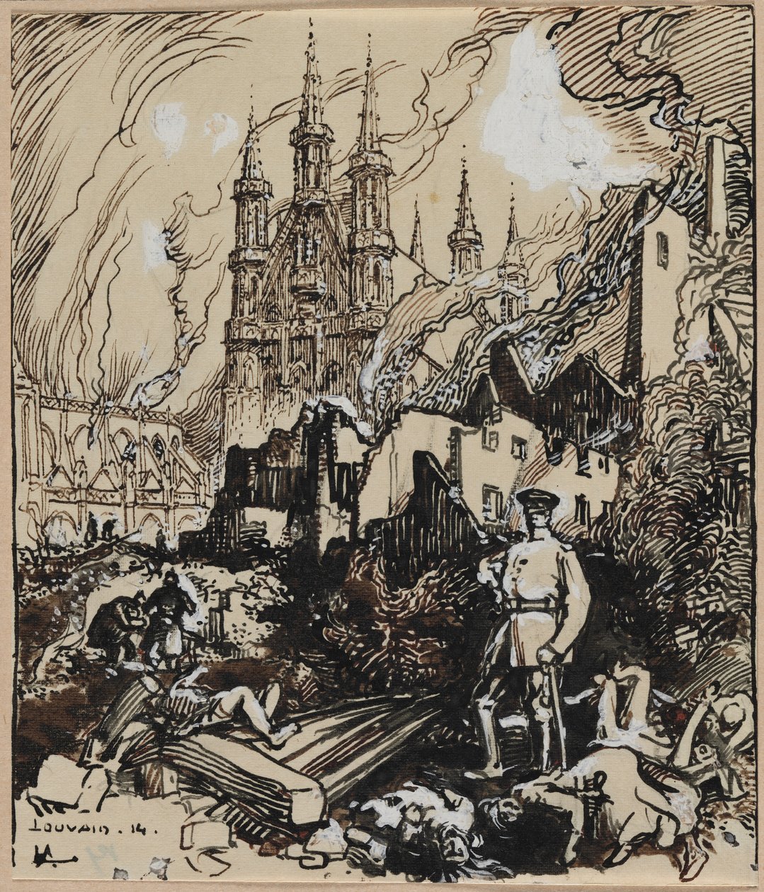 Louvain alkotó: Auguste Louis Lepère