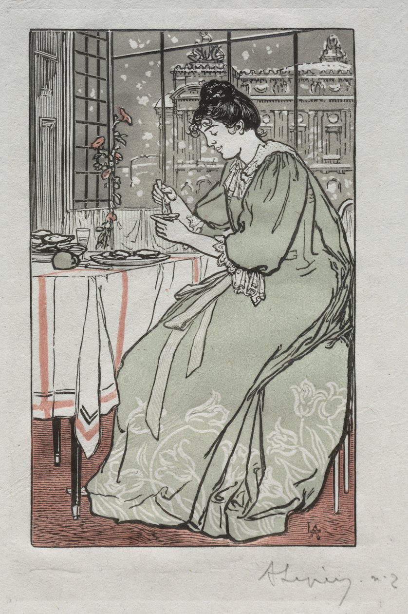 Párizsi Almanach, 1897: Tél alkotó: Auguste Louis Lepère