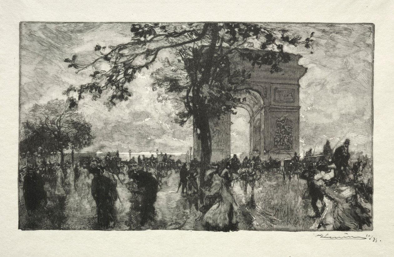 A fa visszatérése. alkotó: Auguste Louis Lepère