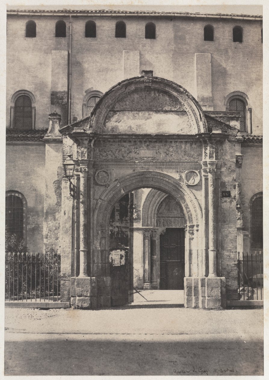 Porte Bachelier, Saint-Sernin templom, Toulouse (Haute-Garonne) alkotó: Auguste Mestral