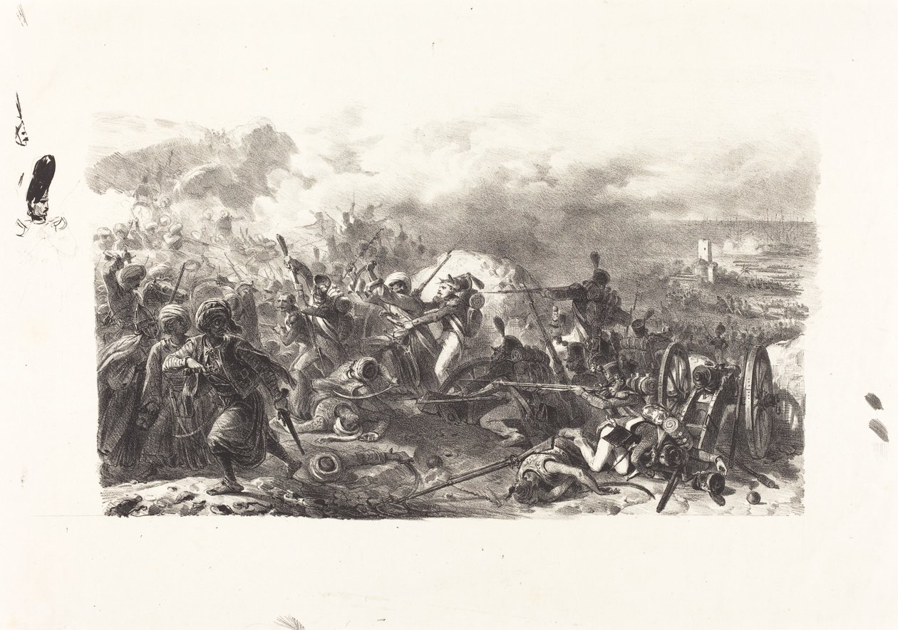 Epizód az algériai háborúból alkotó: Auguste Raffet