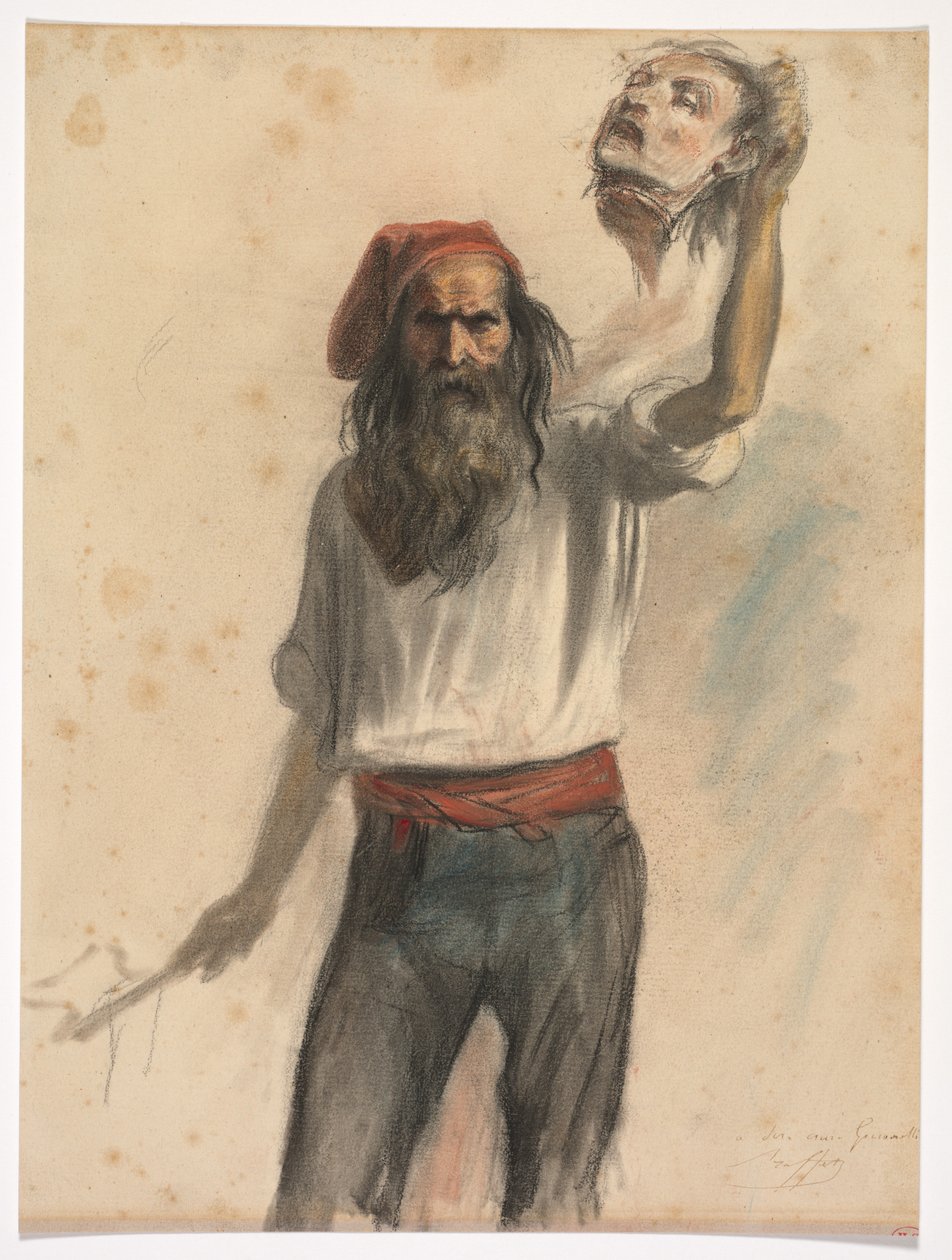 Un Borreau Egy hóhér, c. 1848. alkotó: Auguste Raffet