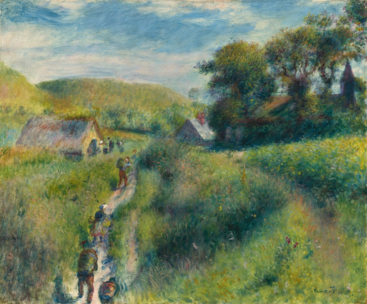 A kagylószüret alkotó: Auguste Renoir