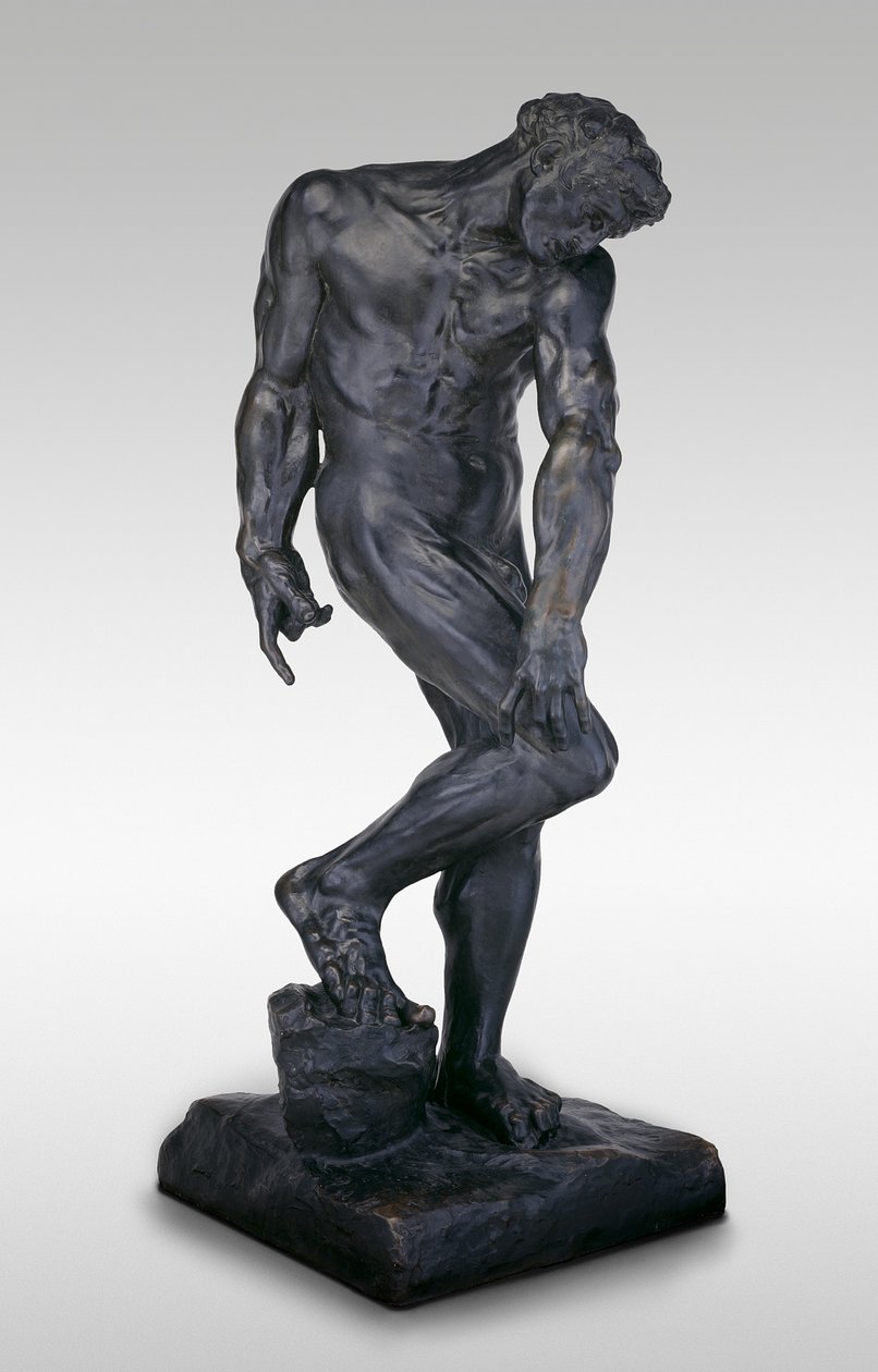Ádám, mintázva 1881 körül alkotó: Auguste Rodin