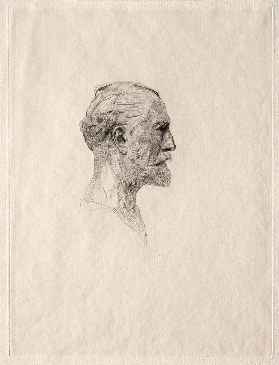Antonin Proust, 1885. alkotó: Auguste Rodin