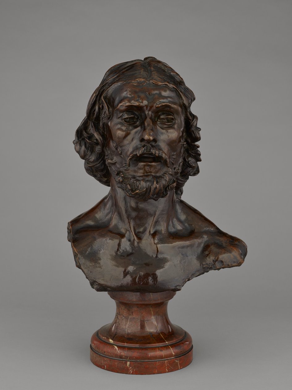 Keresztelő János mellszobra, 1886 alkotó: Auguste Rodin