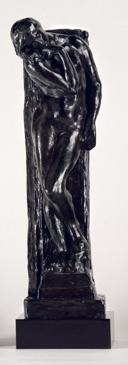 Éva hosszú hajjal, 187880 (bronz) alkotó: Auguste Rodin