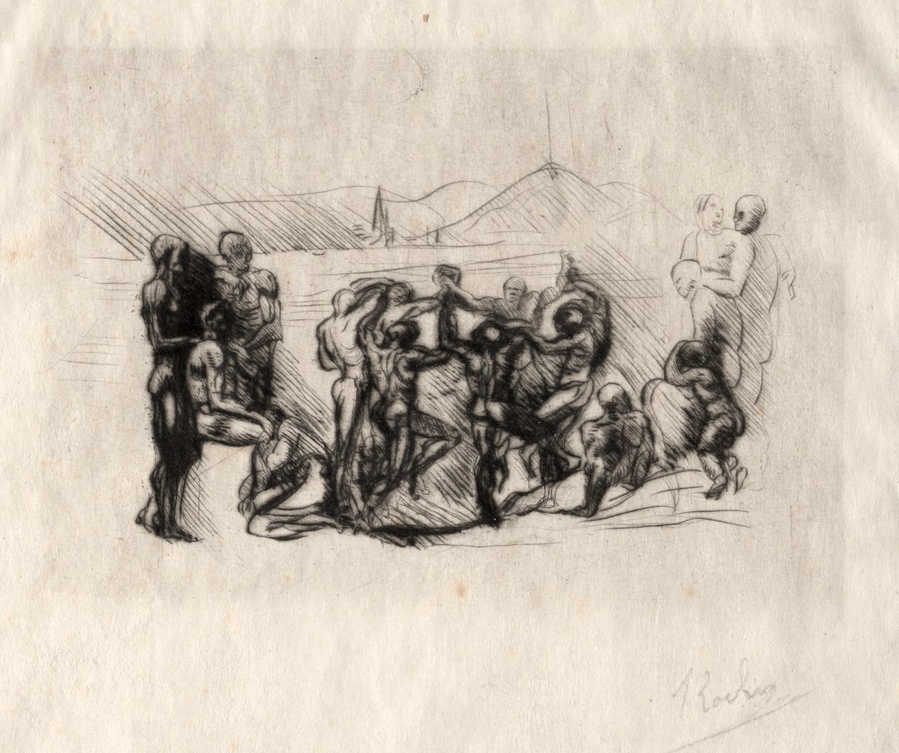 Kerek alkotó: Auguste Rodin