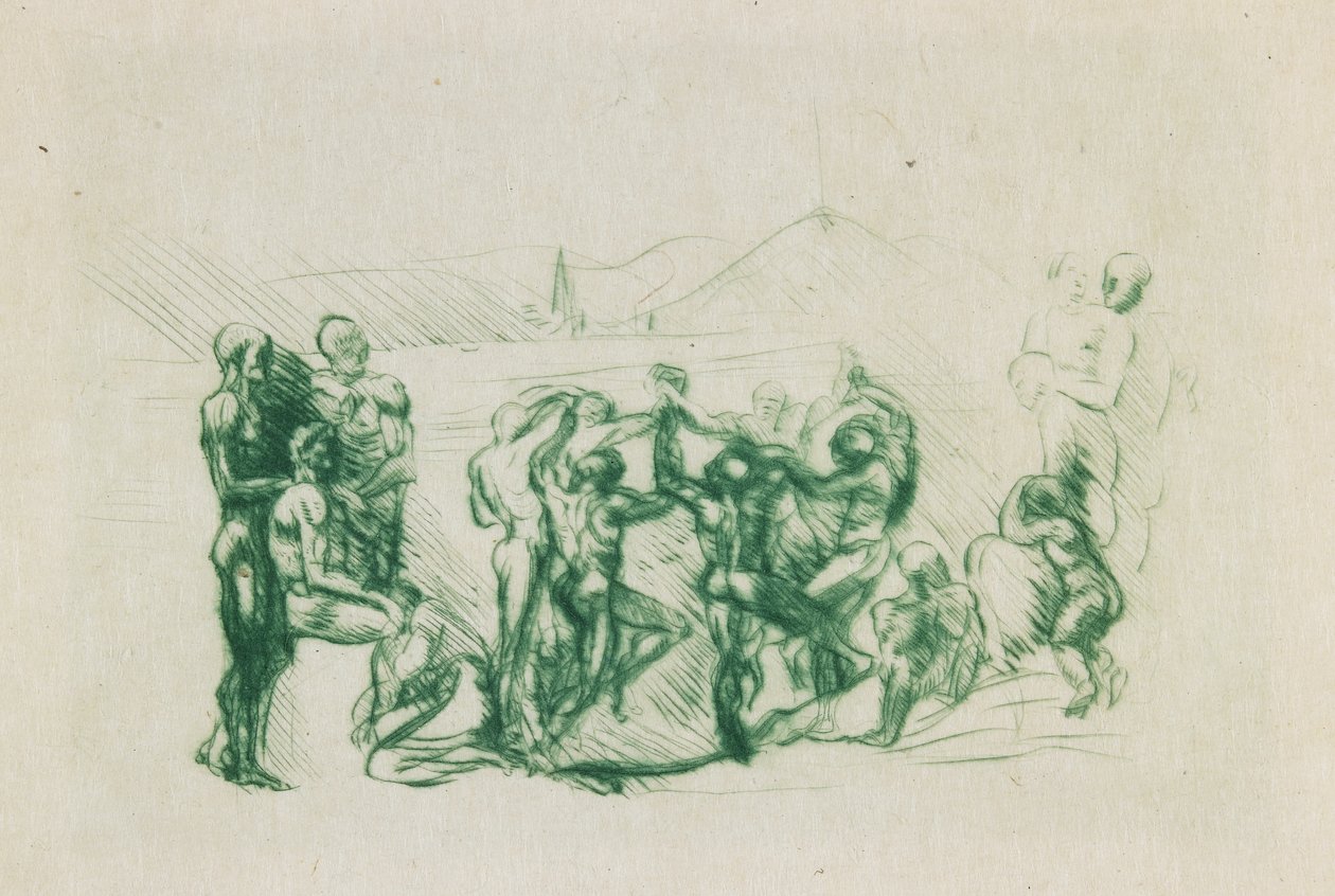 La Ronde, 1883-84 körül alkotó: Auguste Rodin