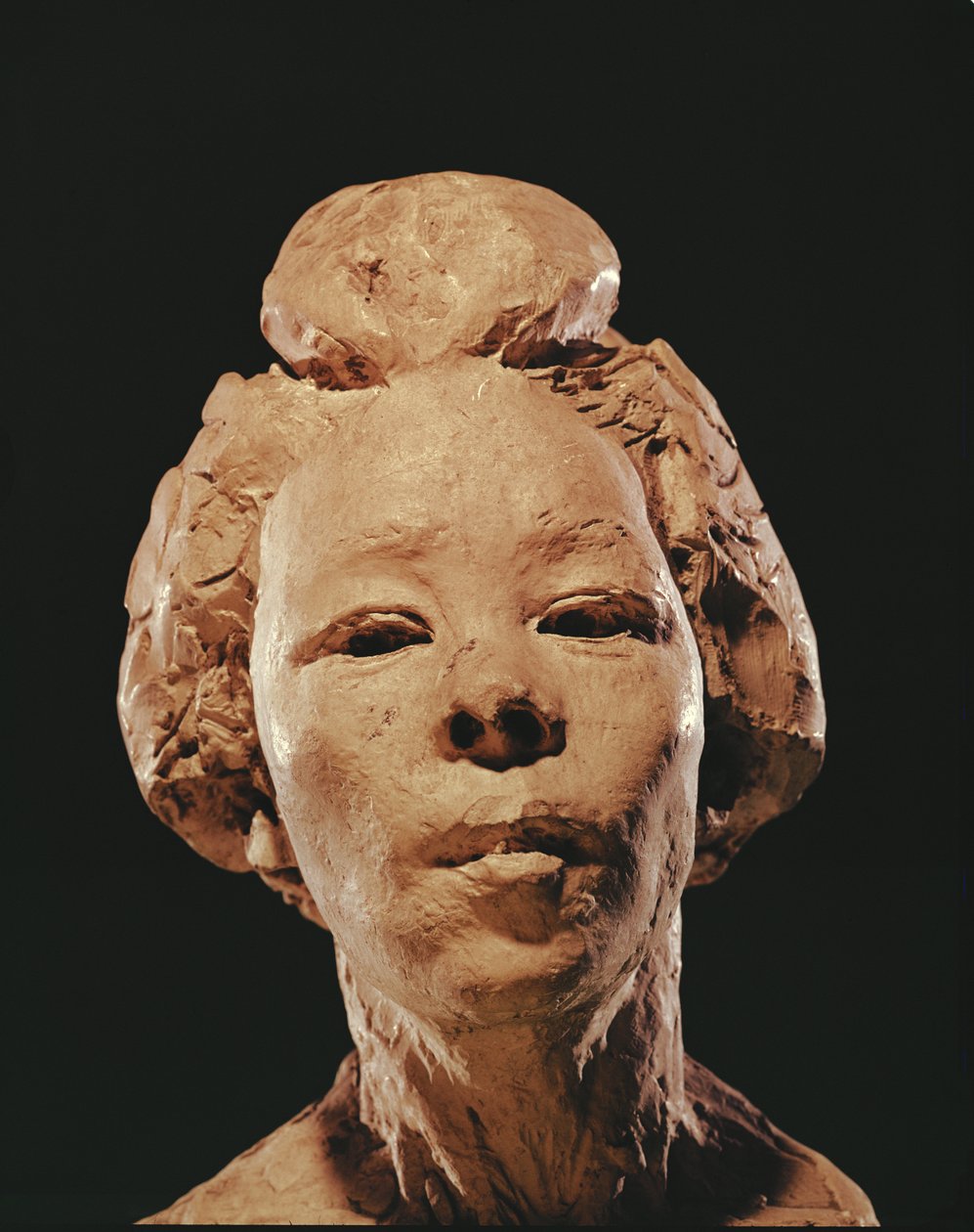 Madame Hanako, 1908 (agyag) alkotó: Auguste Rodin