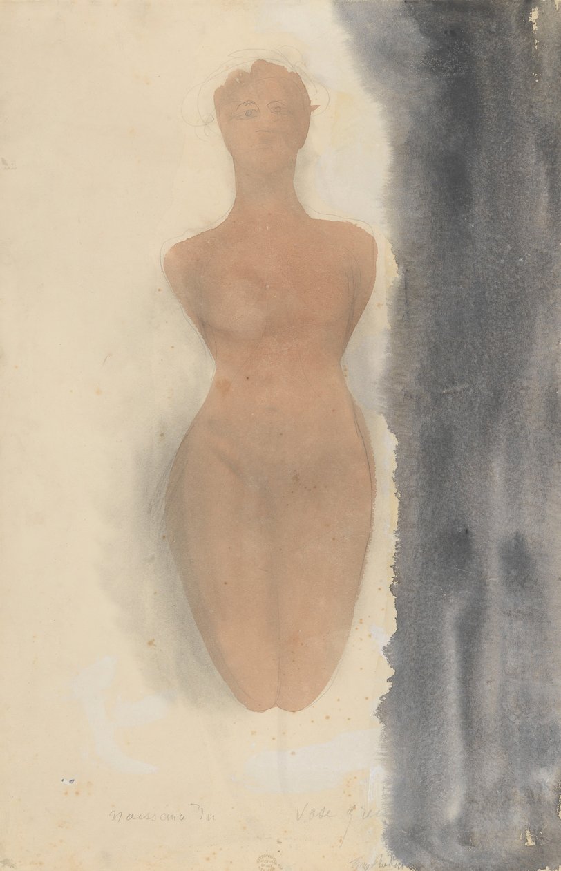 A görög váza eredete, 1900-1910. alkotó: Auguste Rodin