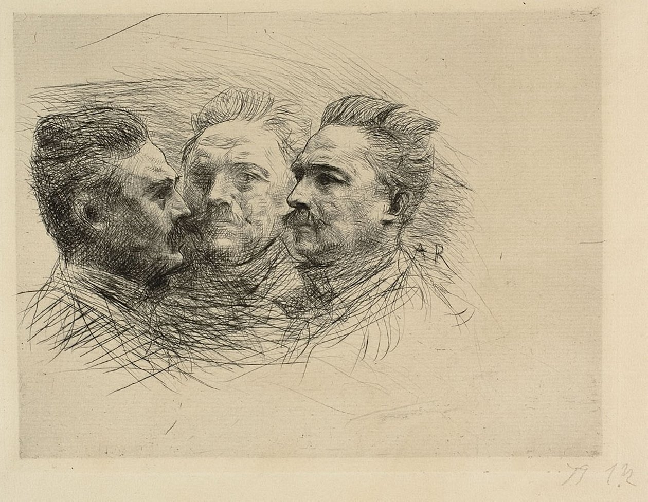 Henri Becque portréja alkotó: Auguste Rodin