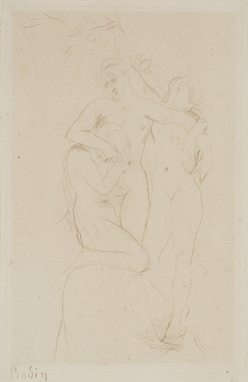 Lelkek a purgatóriumban alkotó: Auguste Rodin