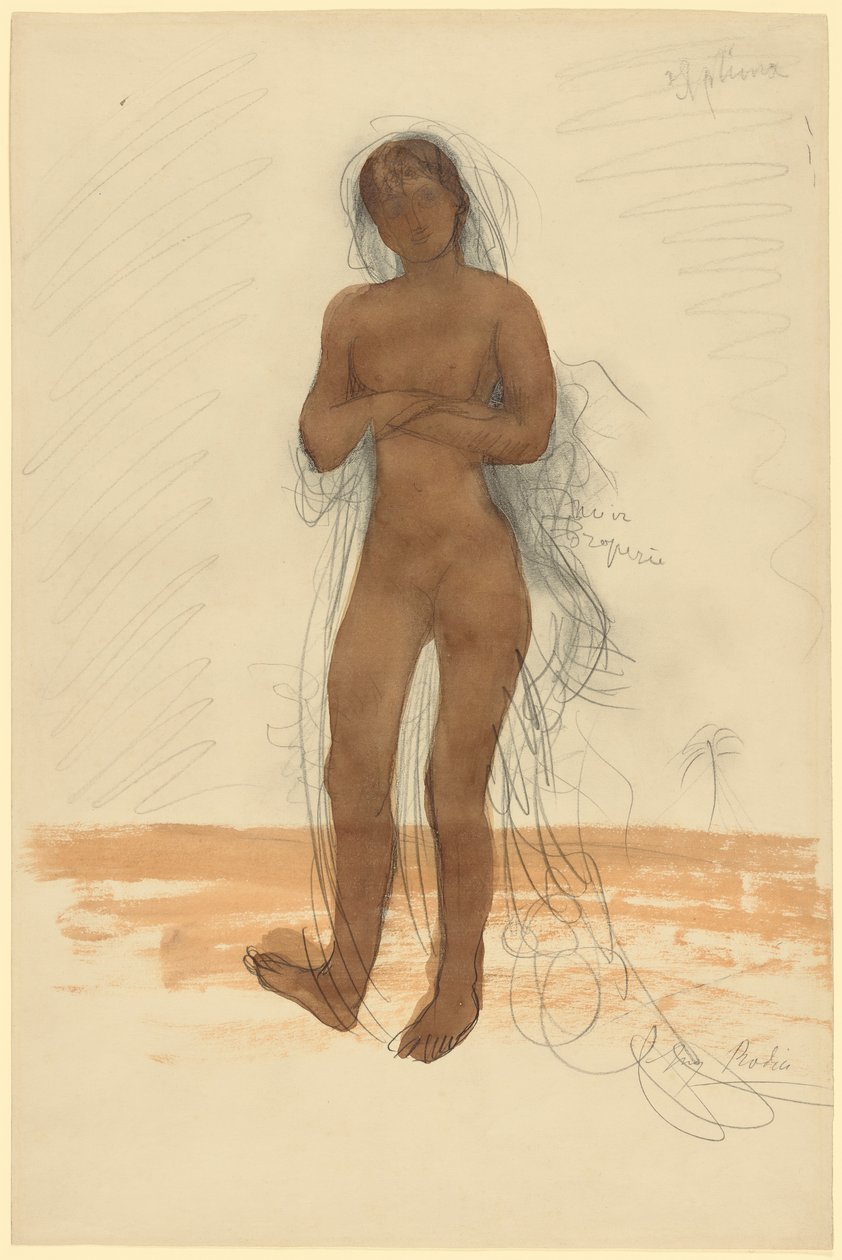 Szfinx, 1898-1900 körül alkotó: Auguste Rodin