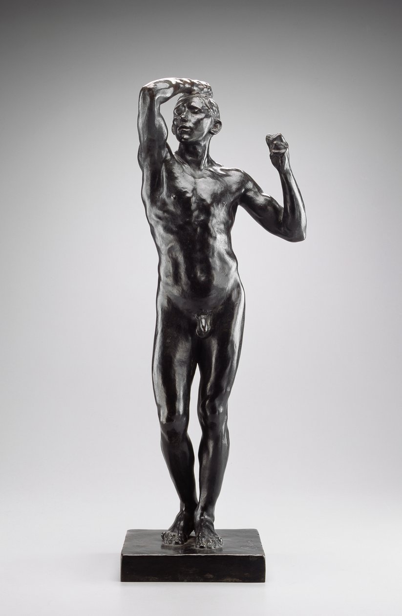 A bronzkor, 1877 után (bronz) alkotó: Auguste Rodin