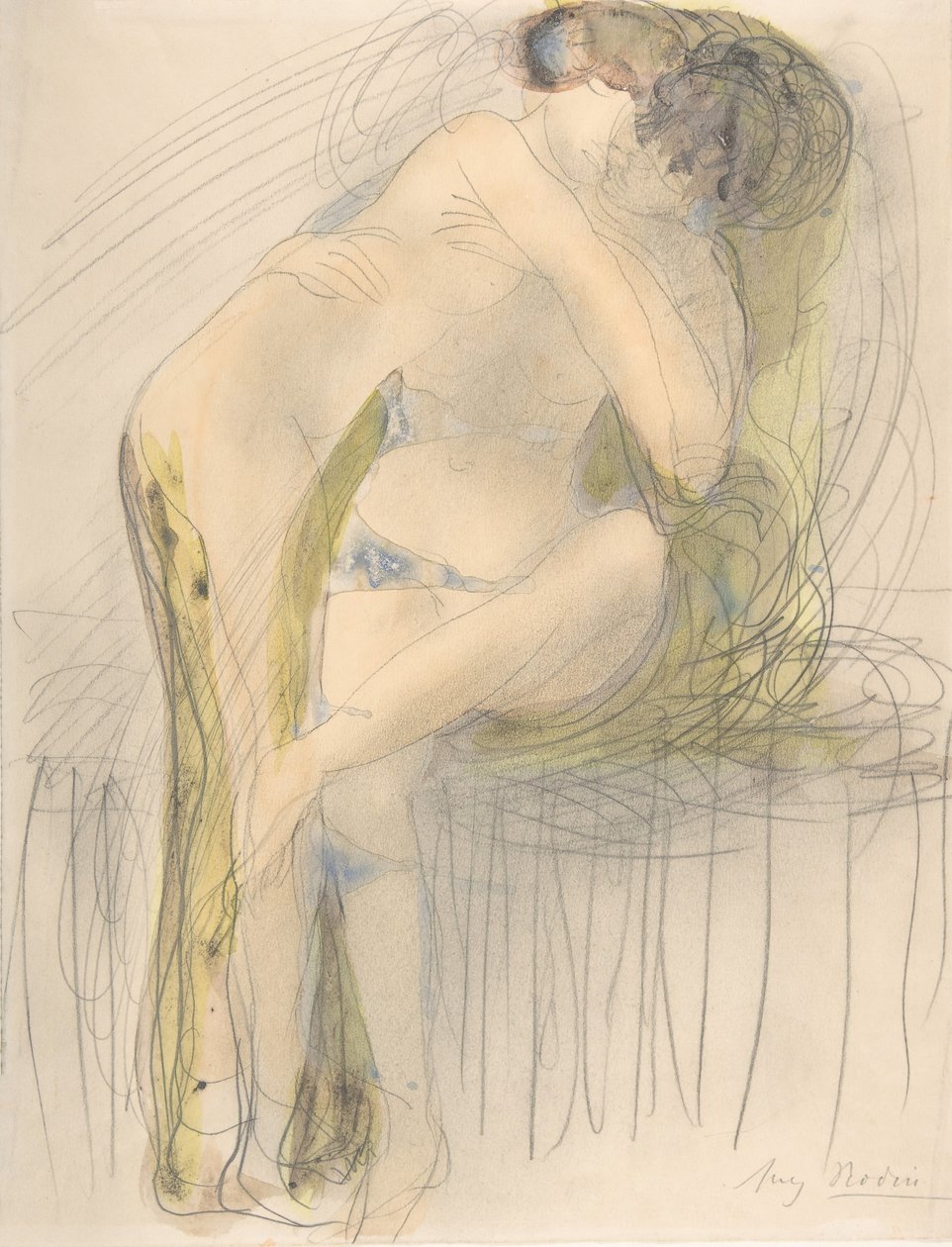 Az ölelés, 1900-1910. alkotó: Auguste Rodin