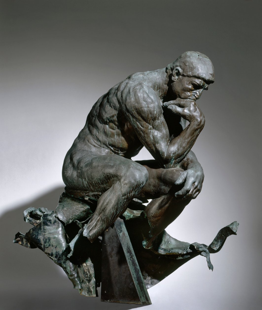 A gondolkodó, 1880-1881. alkotó: Auguste Rodin