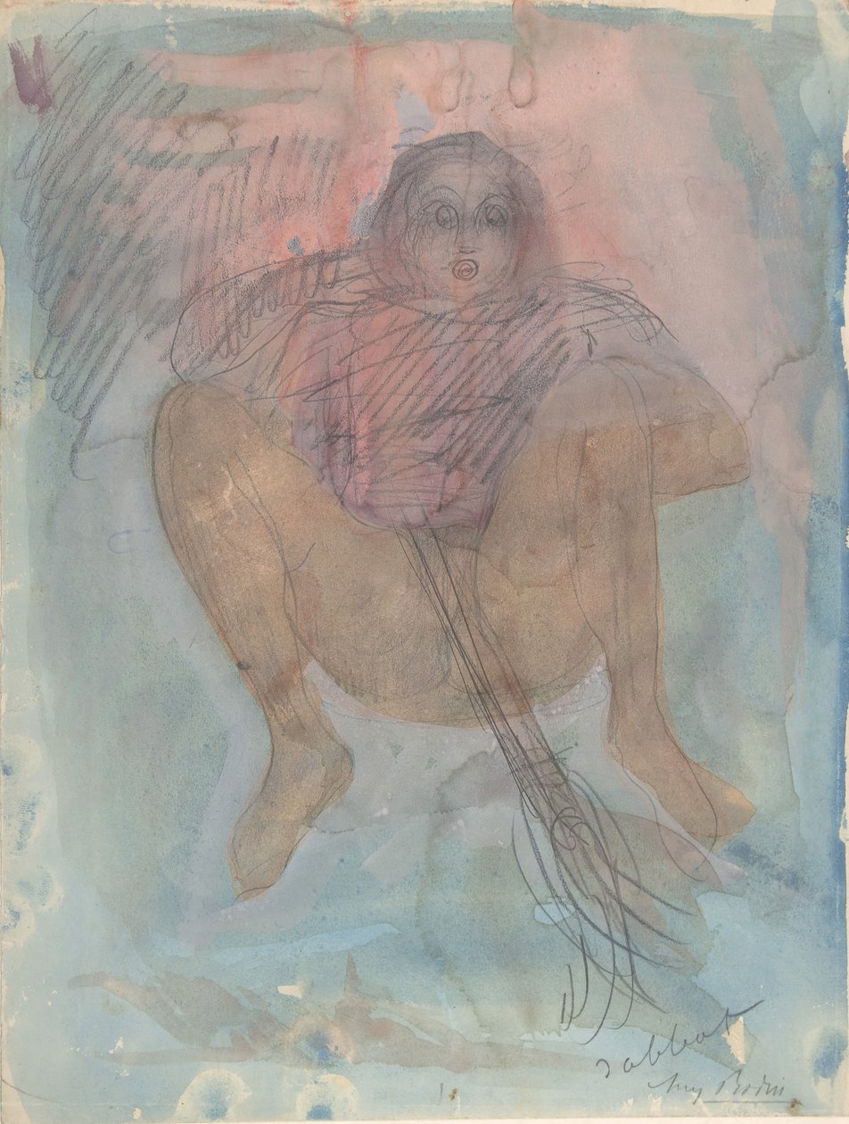 Boszorkányszombat Sabbat, kb. 1890. alkotó: Auguste Rodin