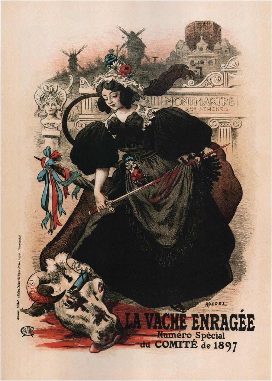 La Vache Enragee alkotó: Auguste Roedel