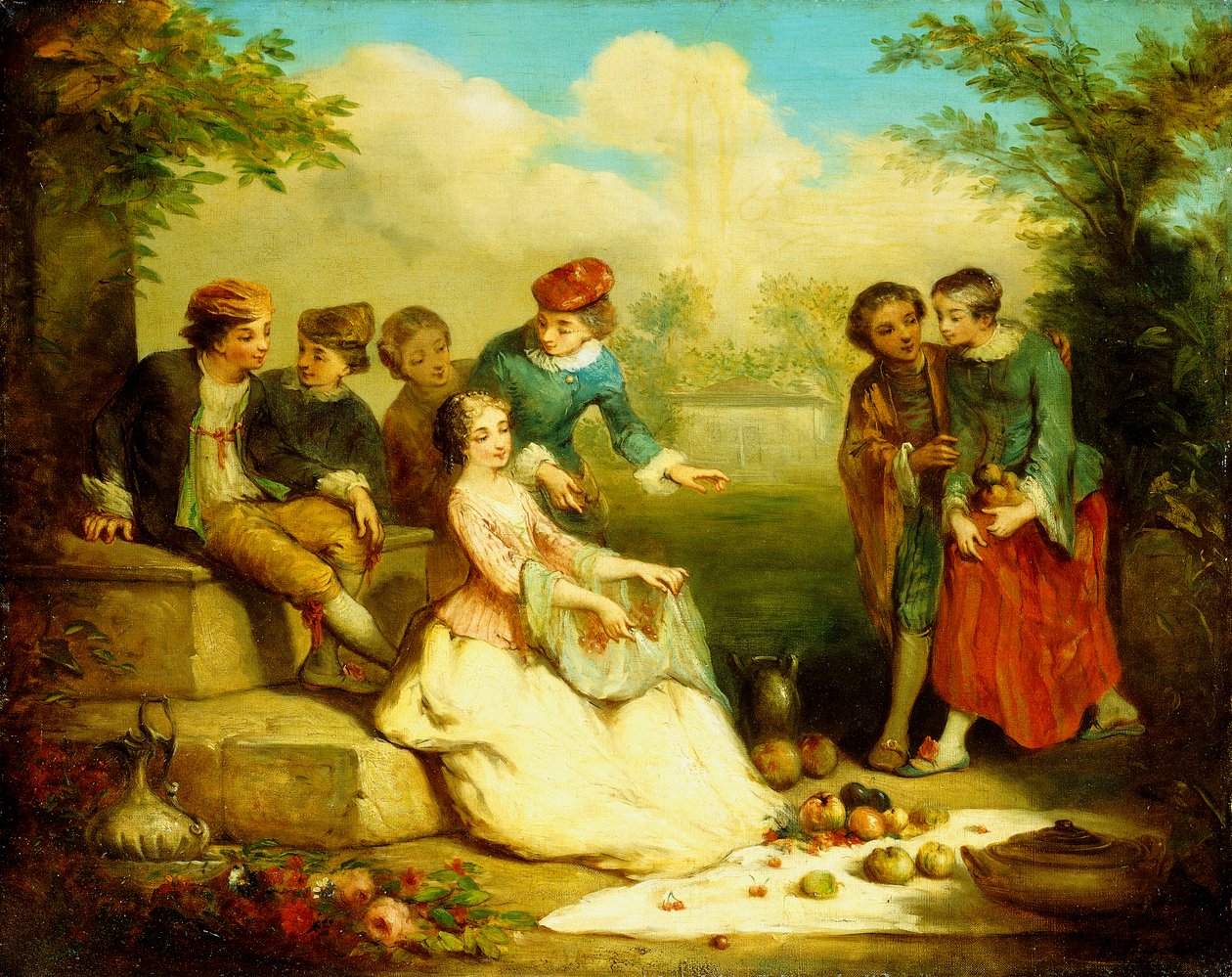 Galáns Párt, alkotó: Auguste Theodule Ribot
