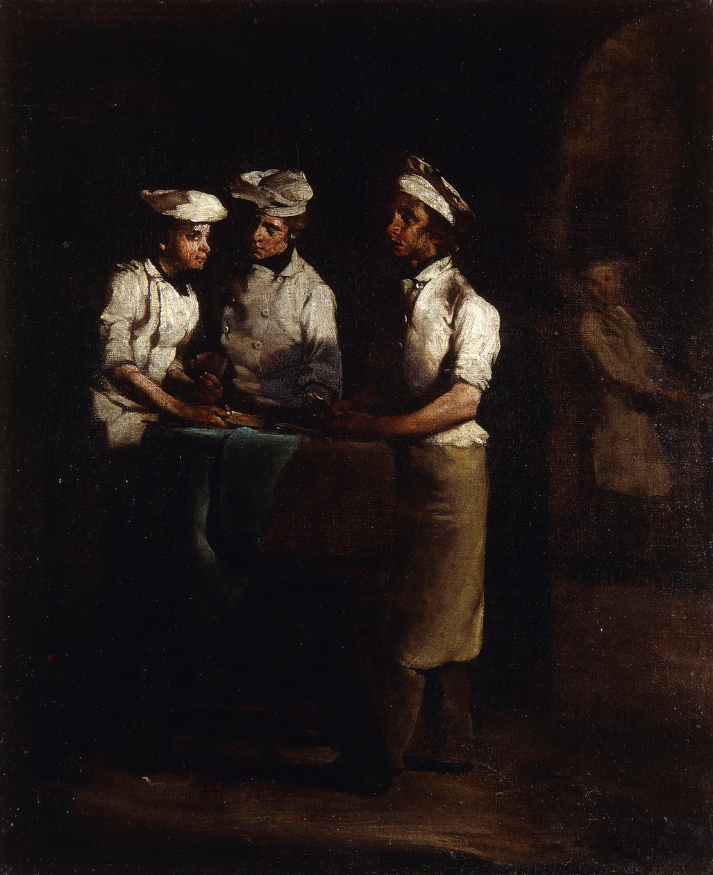 A három szakács; A három szakács, alkotó: Auguste Theodule Ribot