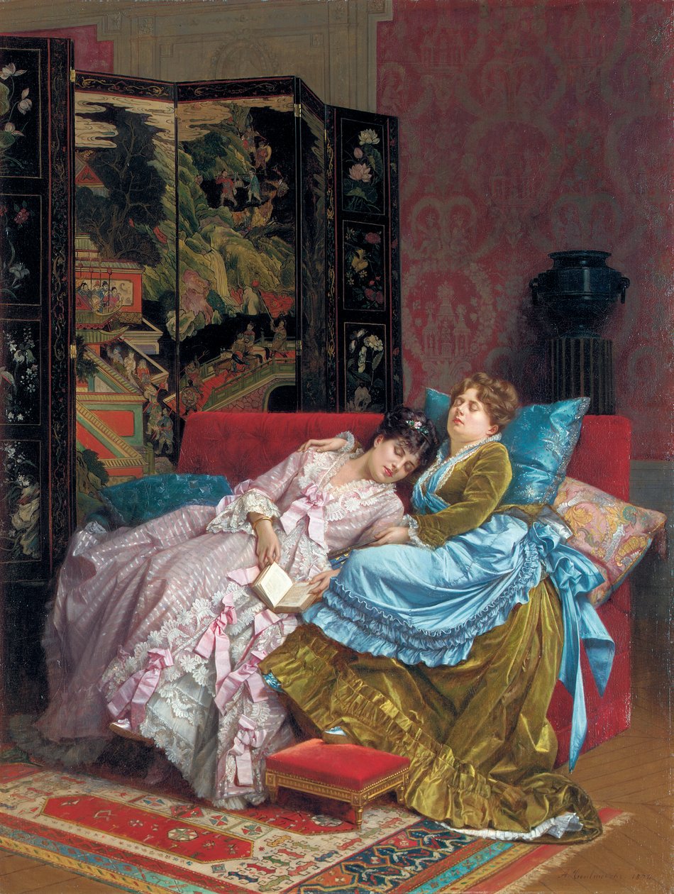 Egy délutáni idill alkotó: Auguste Toulmouche