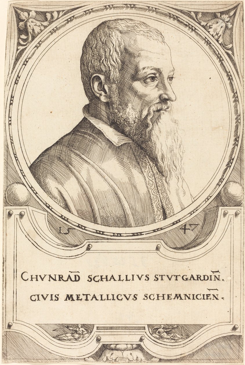 Conrad Schall alkotó: Augustin Hirschvogel
