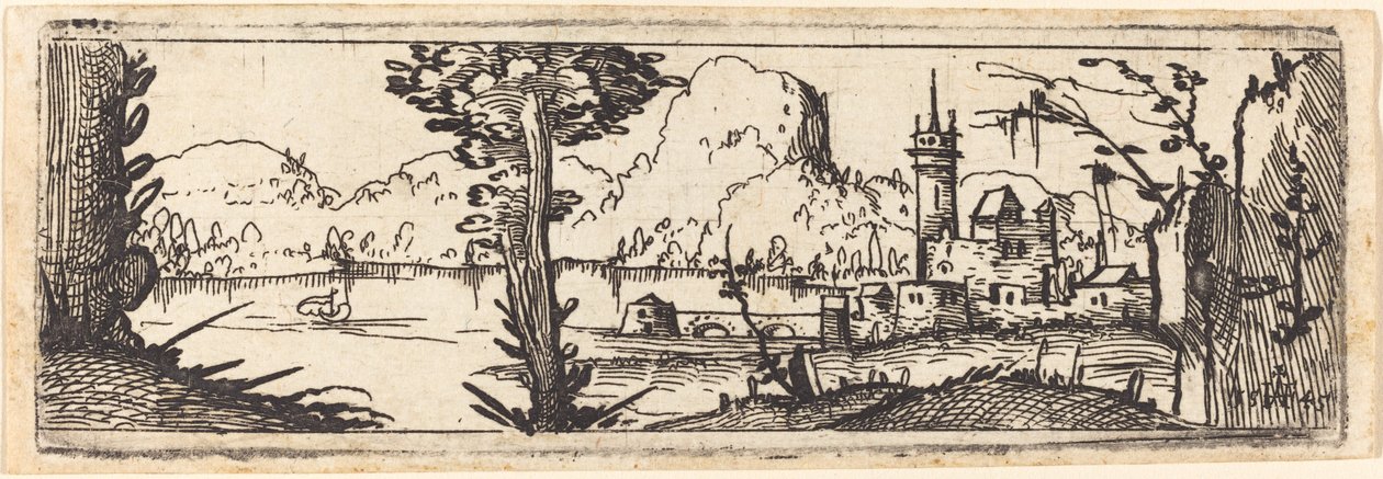 Táj és a város alkotó: Augustin Hirschvogel
