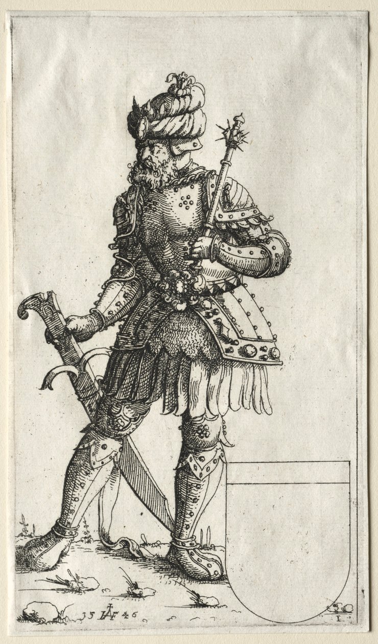 II. Zsigmond lengyel király, 1546. alkotó: Augustin Hirschvogel