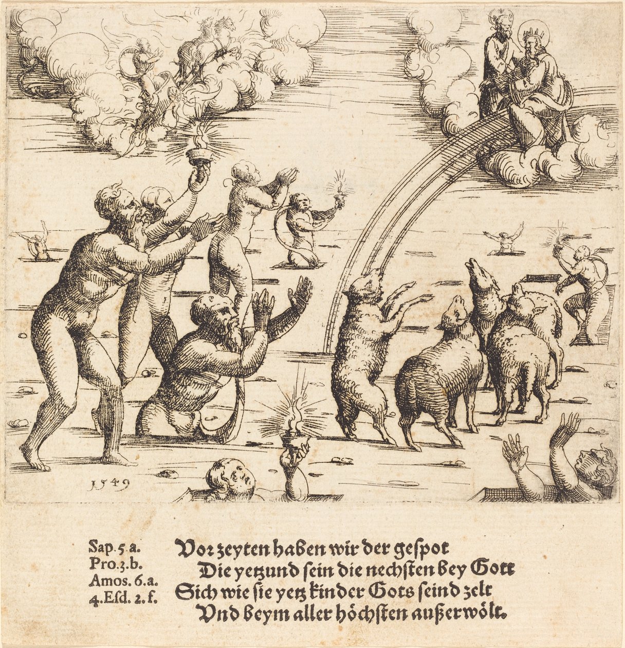 Az utolsó ítélet, 1549. alkotó: Augustin Hirschvogel