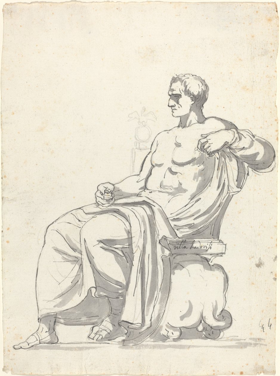A Ludovisi Menander alkotó: Augustin Pajou
