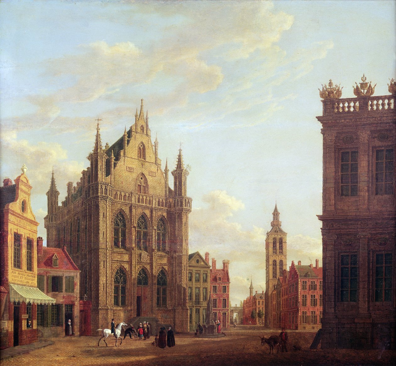 Brugge, 1824 alkotó: Augustus Wynantsz