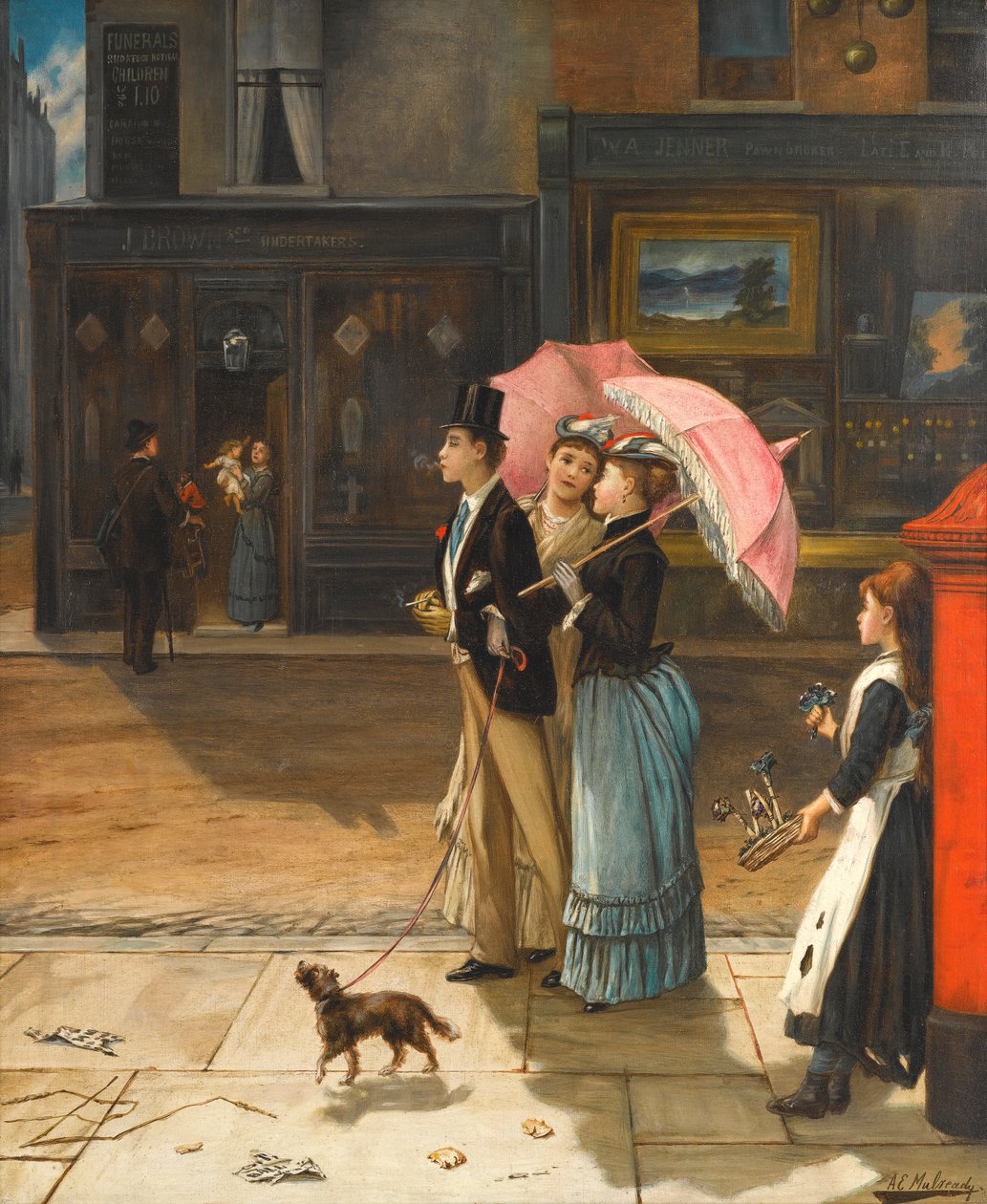 Jó természetű unokatestvérünk alkotó: Augustus Edwin Mulready