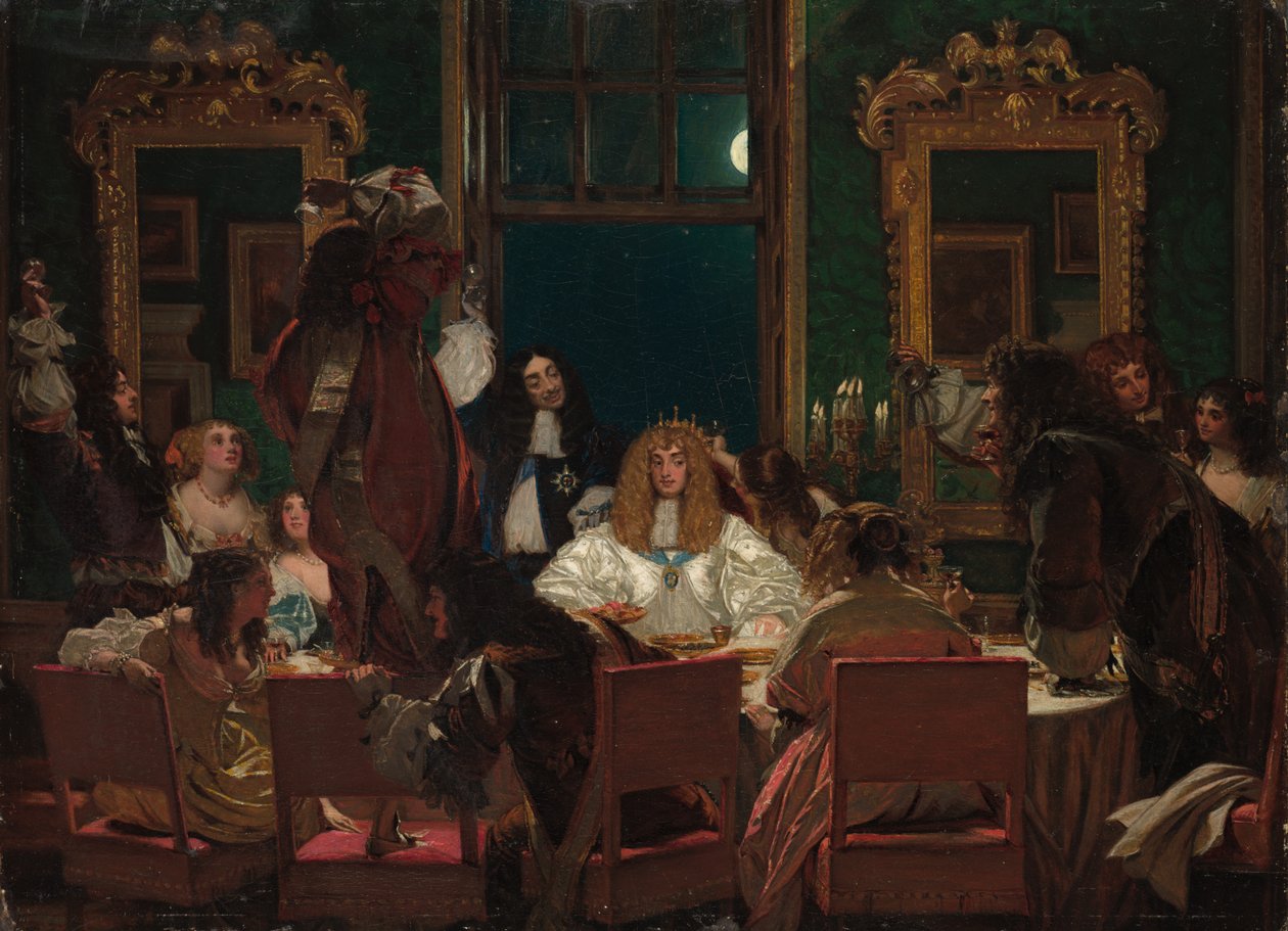 Buckingham élete c. 1855. alkotó: Augustus Leopold Egg