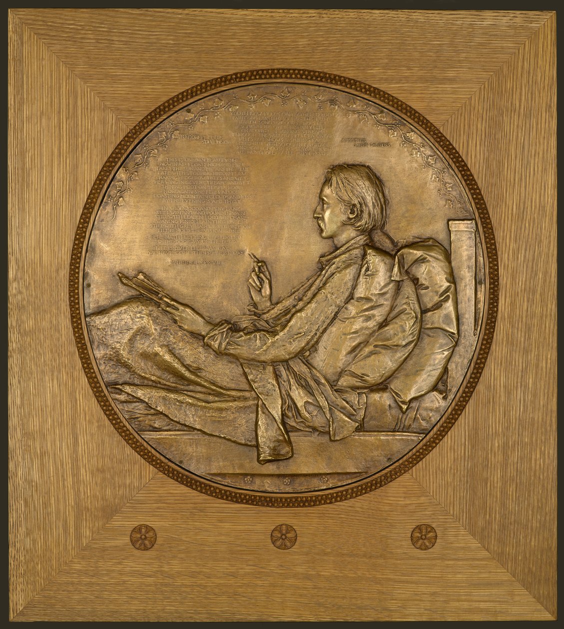 Robert Louis Stevenson alkotó: Augustus Saint Gaudens