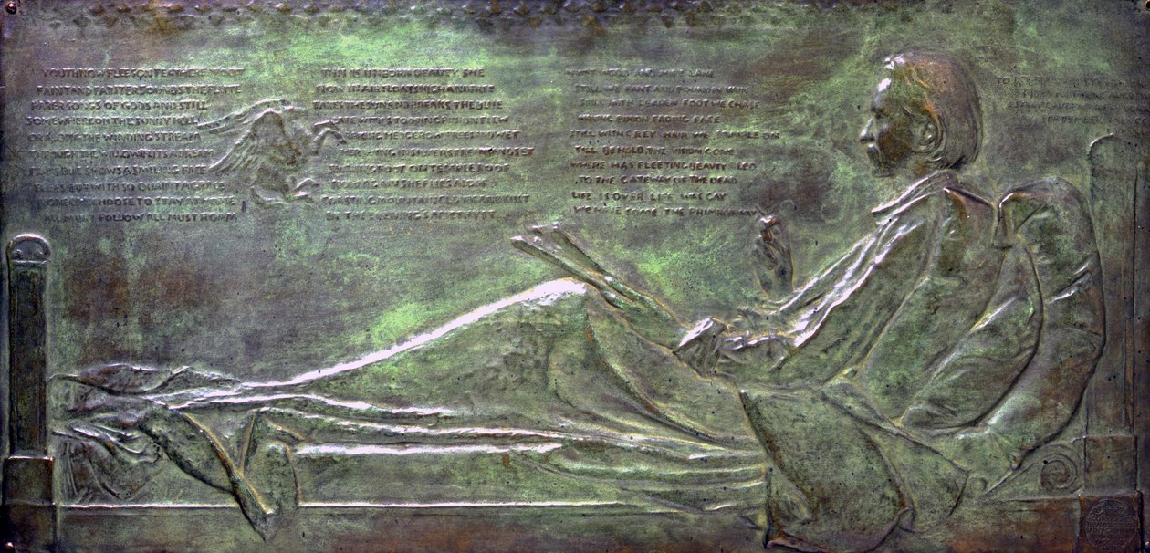 Robert Louis Stevenson alkotó: Augustus Saint Gaudens