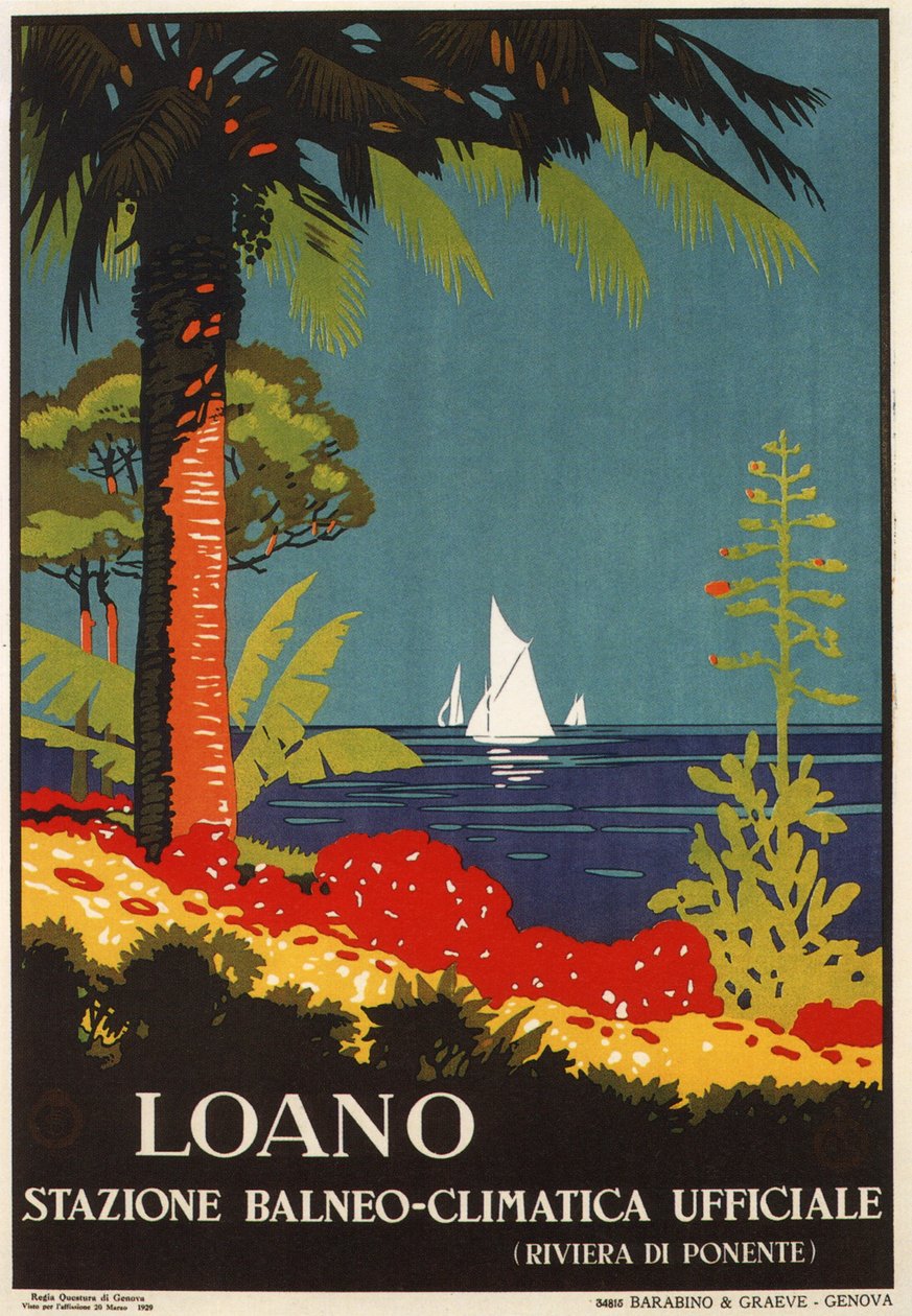 Loano, 1929 alkotó: Aurelio Craffonara