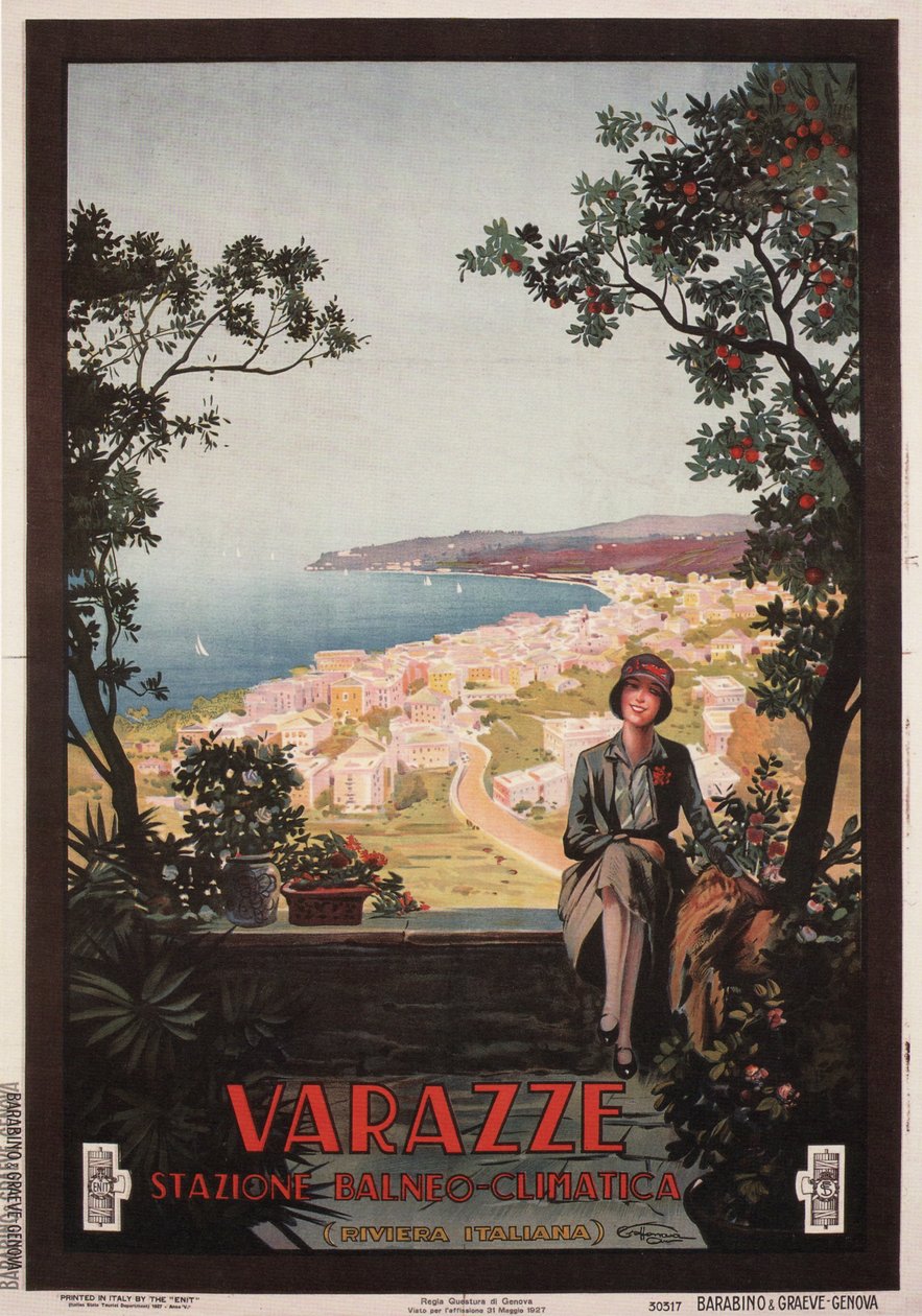 Varazze, 1927 alkotó: Aurelio Craffonara