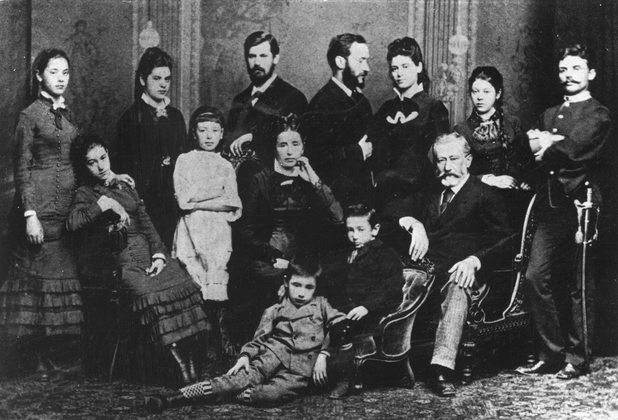 A Freud család, 1876 körül alkotó: Austrian Photographer