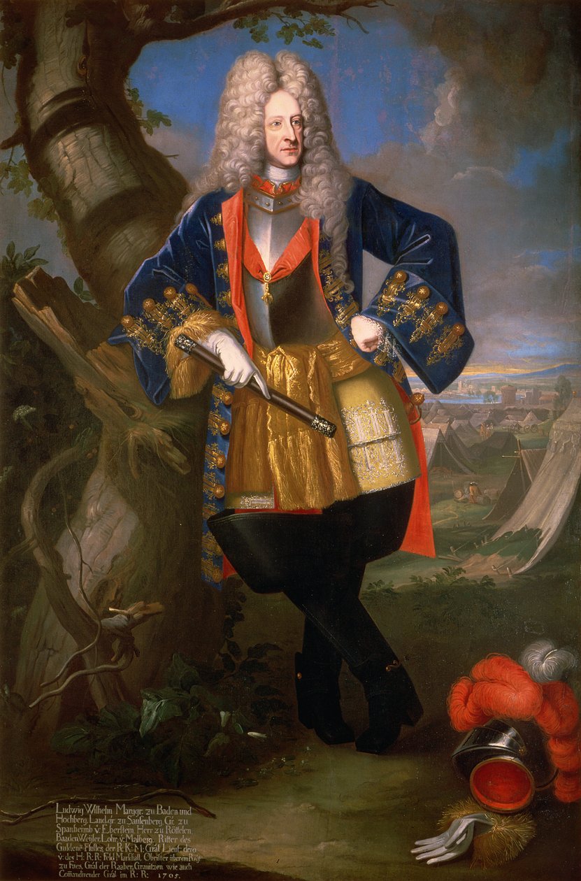 01147 Ludwig Wilhelm, Baden grófja (1655-1707), 1705 alkotó: Austrian School