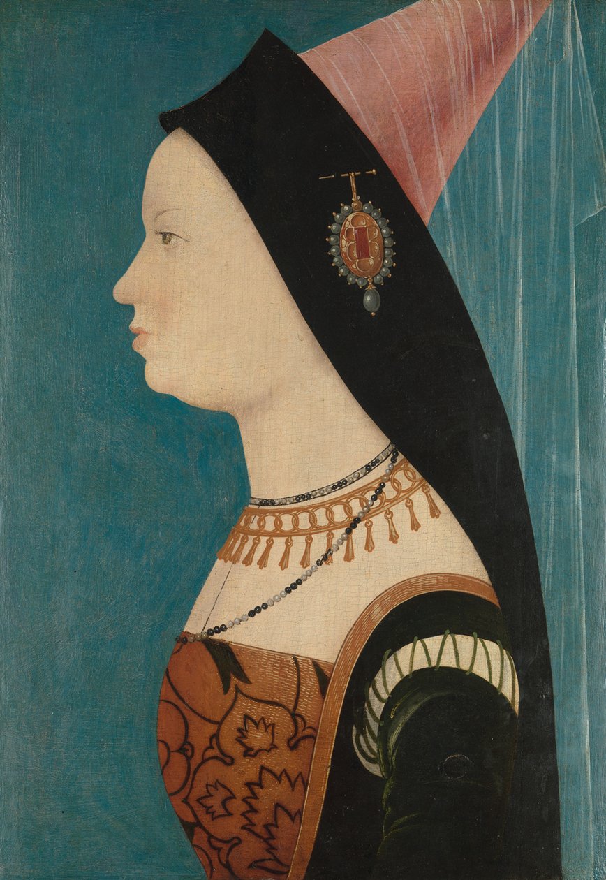 Burgundiai Mária, 1528 (olaj, fenyőpanel) alkotó: Austrian School