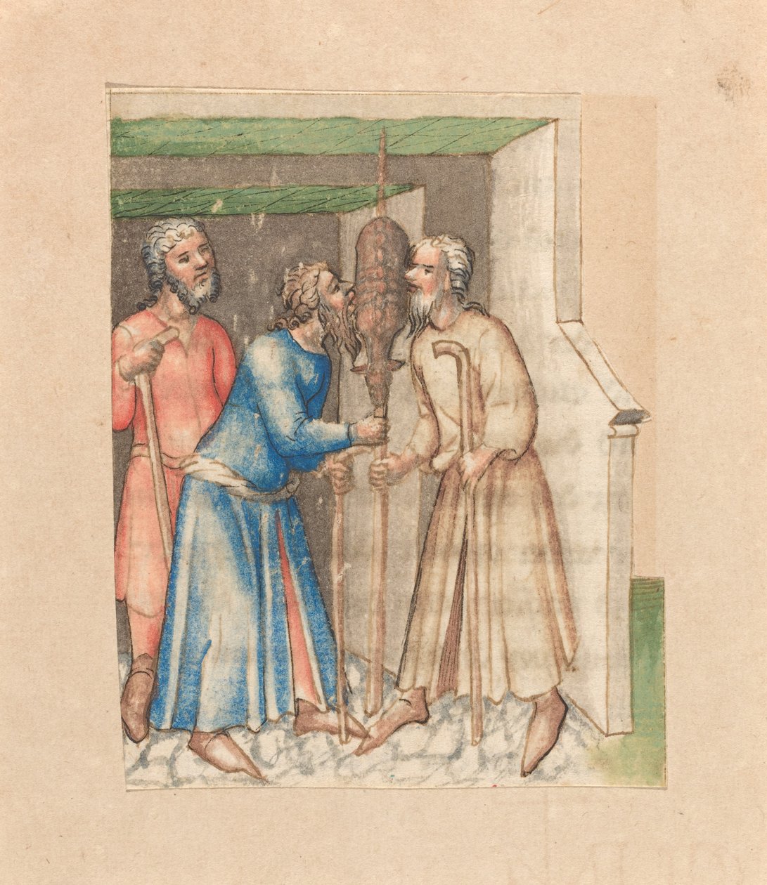 A húsvéti bárány alkotó: Austrian 15th Century