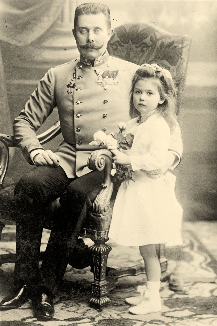 Ferenc Ferdinánd Zsófi hercegnővel alkotó: Austrian School