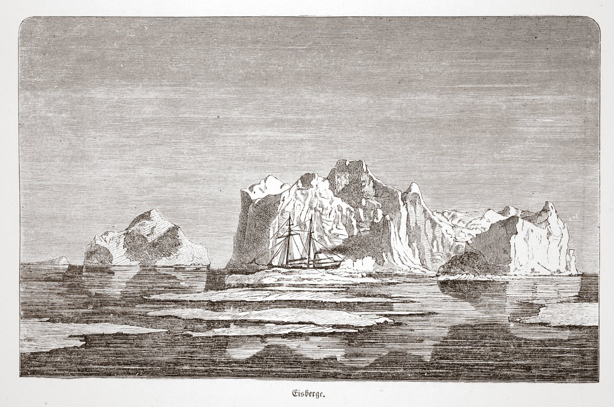 Jéghegyek a Tegetthoffal, 1876 alkotó: Austrian School