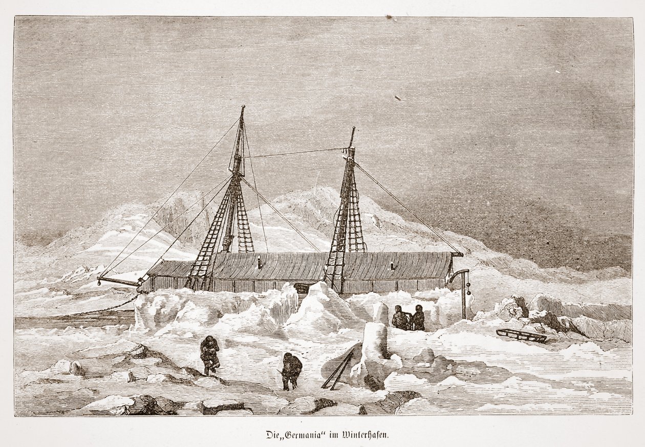 Télre öltözött Germania, 1876 alkotó: Austrian School