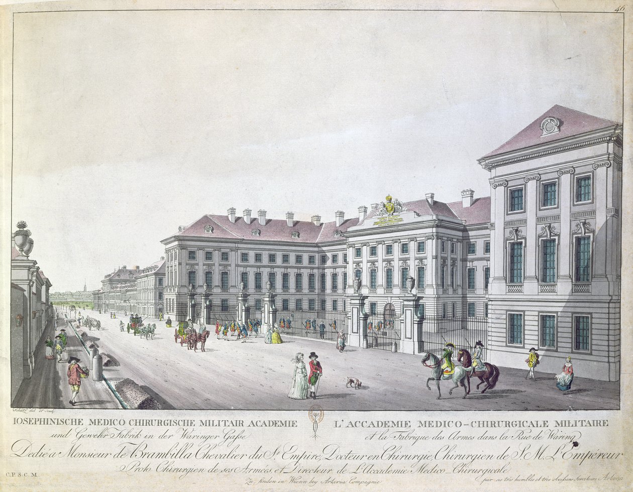 Katonaorvosi és Sebészeti Akadémia, Bécs alkotó: Austrian School