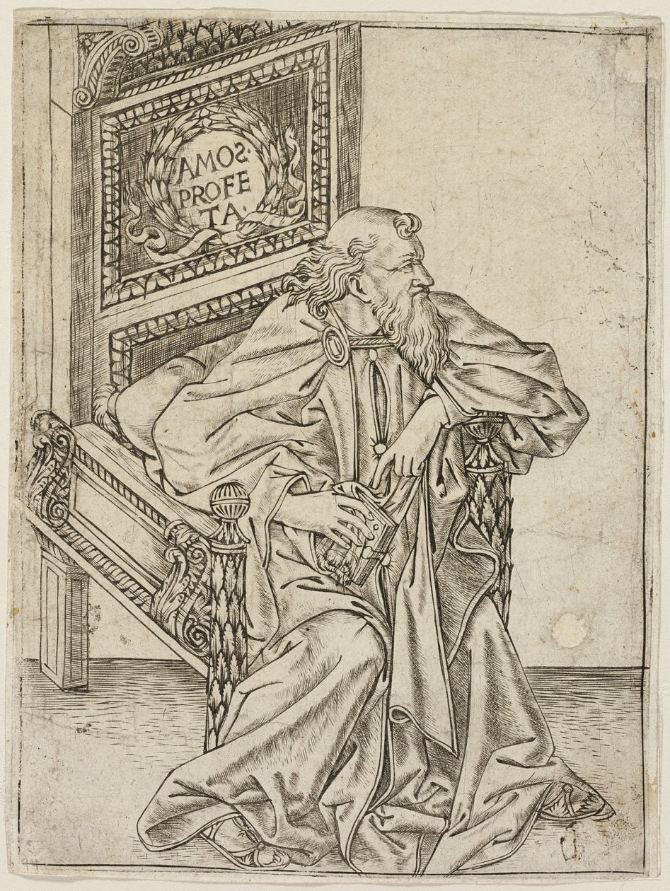 Amos próféta alkotó: Baccio Baldini