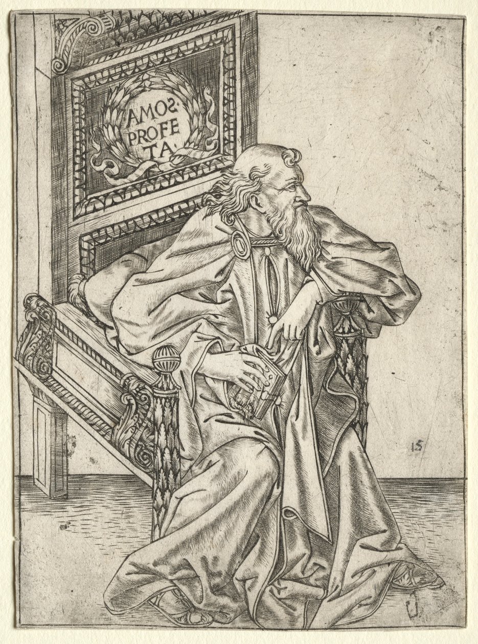 A próféták: Ámosz, c. 1470-1475. alkotó: Baccio Baldini