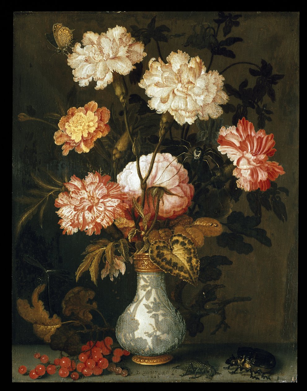 Egy váza virág alkotó: Balthasar van der Ast